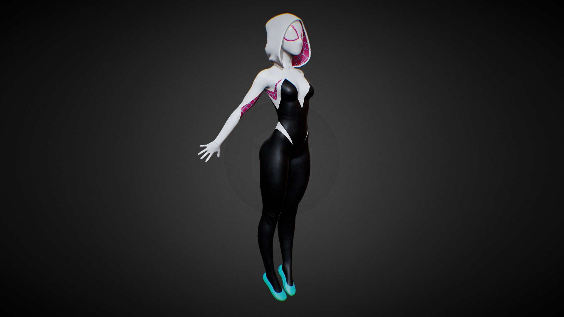 Gwen Stacy 3d model