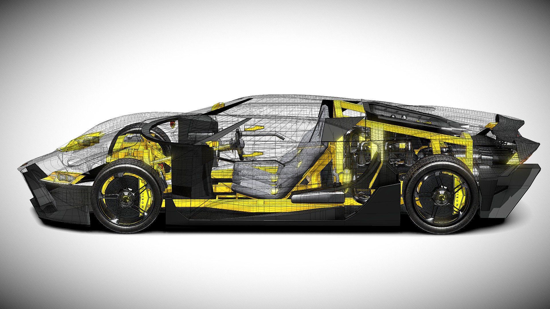 F6 Chassis Inspection 3d model