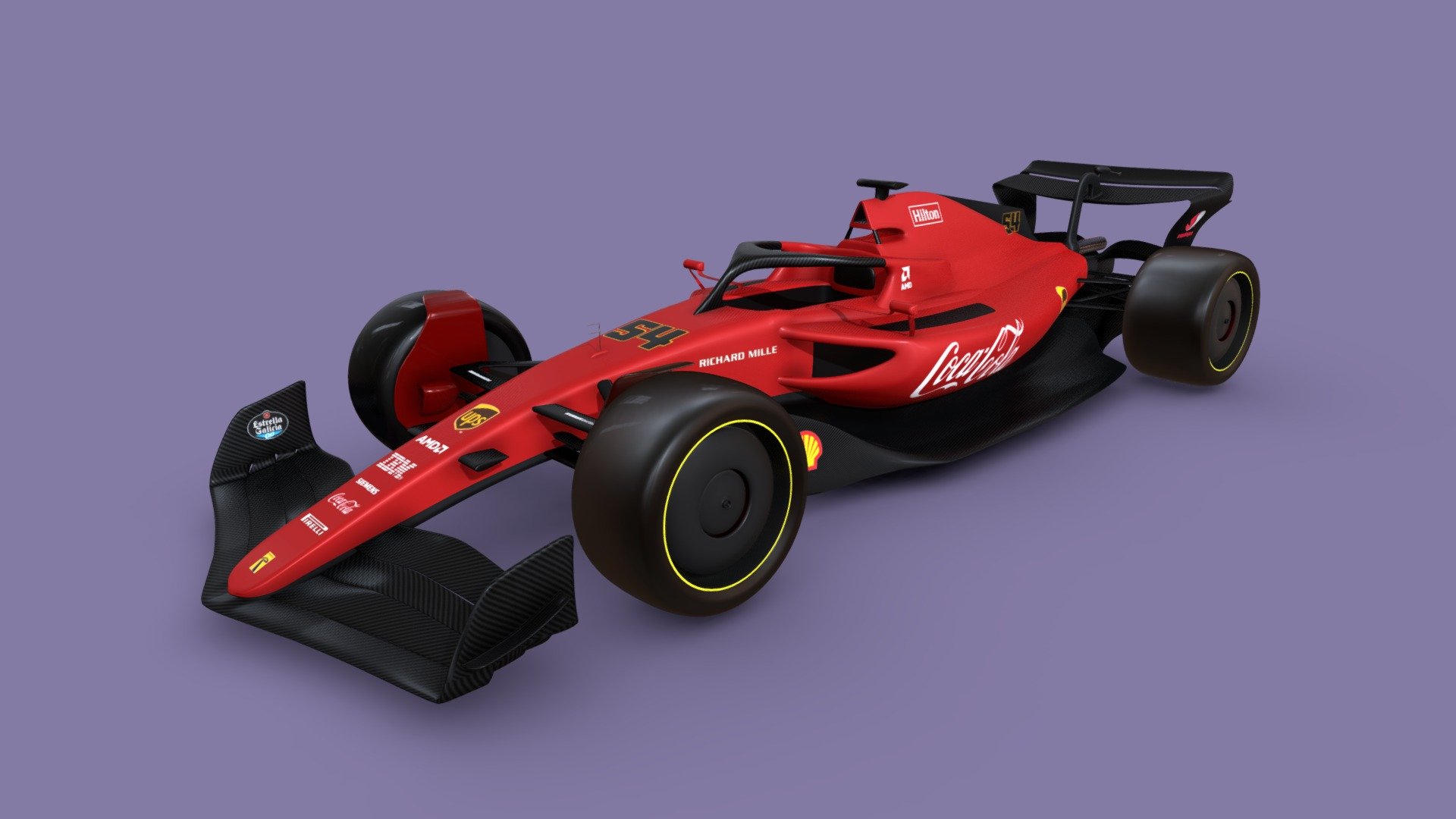 F1 2022 Spec 3d model