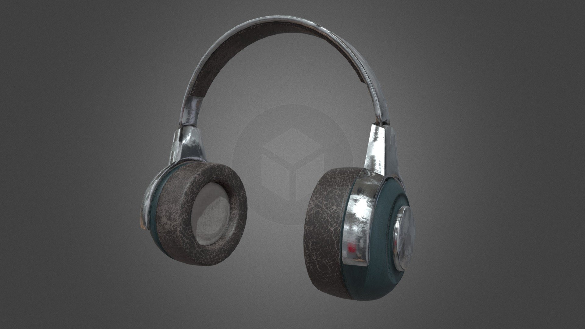 Wireless Designer Headphones 3d model