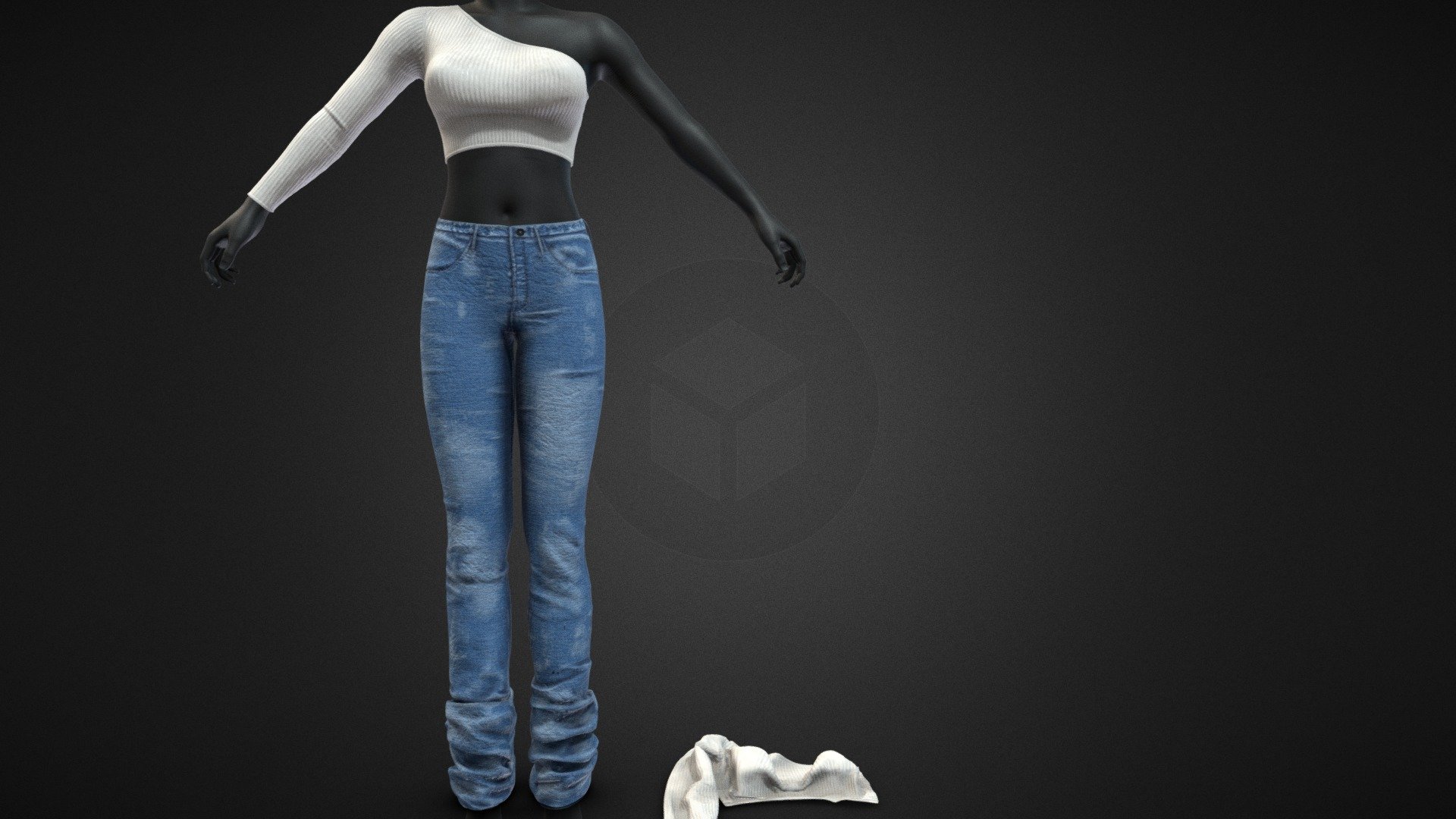 Female Clothing 3d model