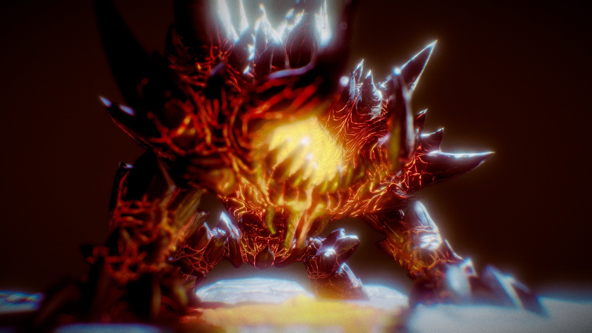 Lava Golem 3d model