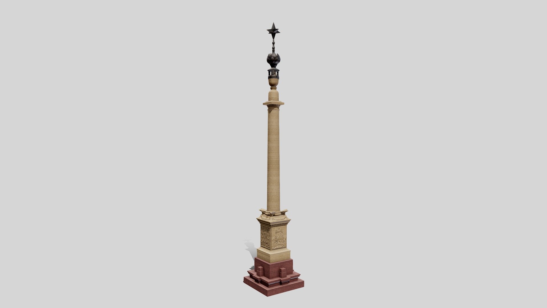 Jaipur Column 3d model