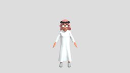 Arabic Man 3d Model