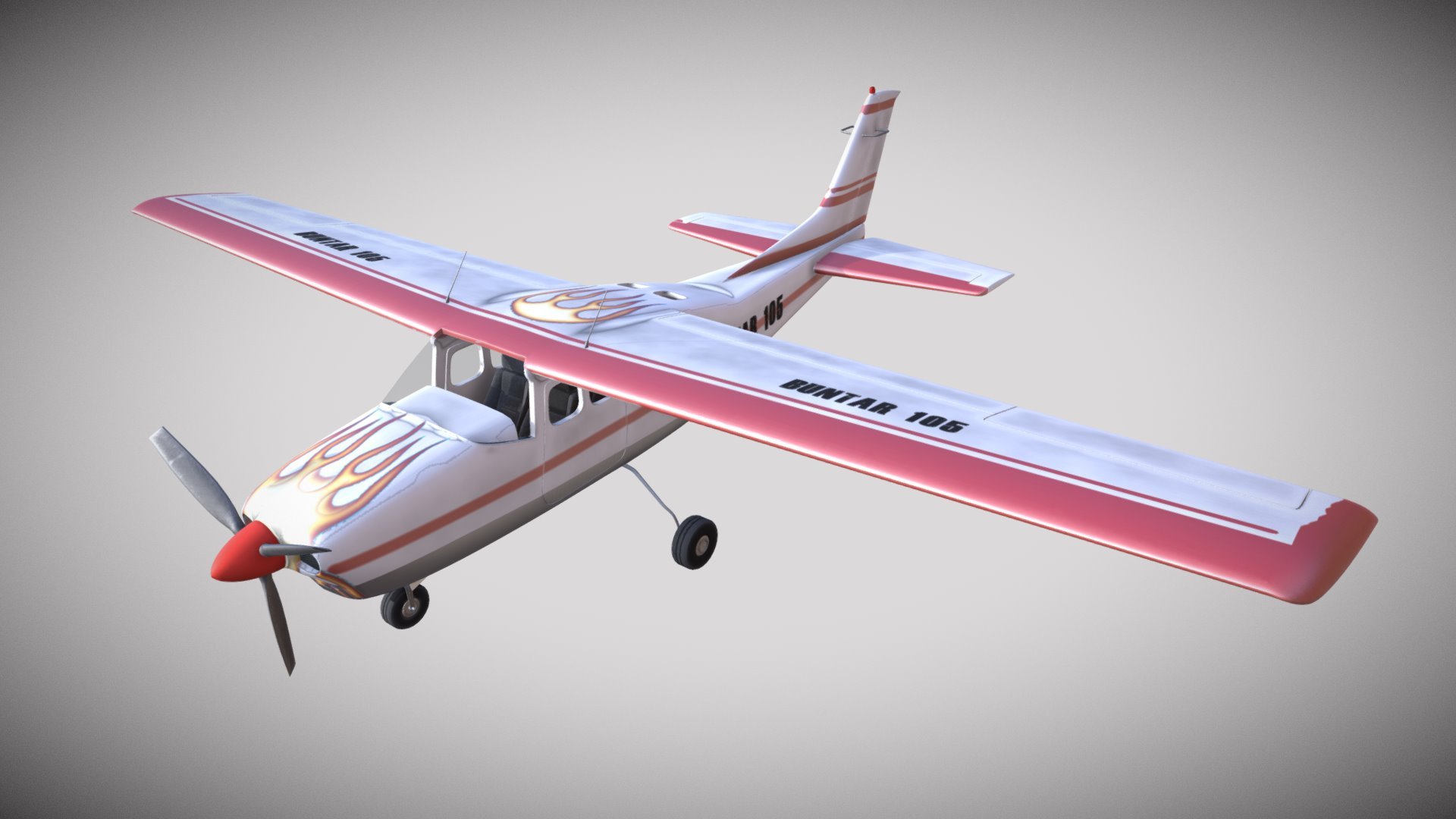 Plane 3d model