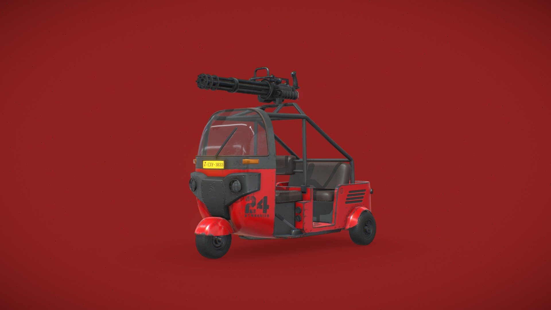 Tuk Tuk 3d model