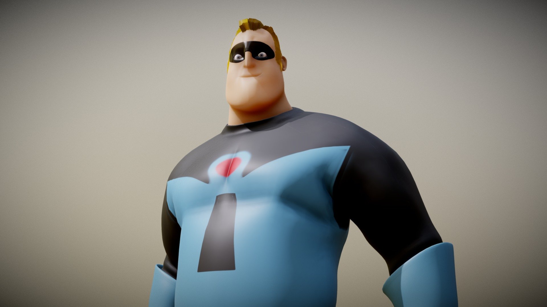 Mr Incredible 3d model