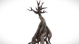 Fantasy Dark Forest Tree D