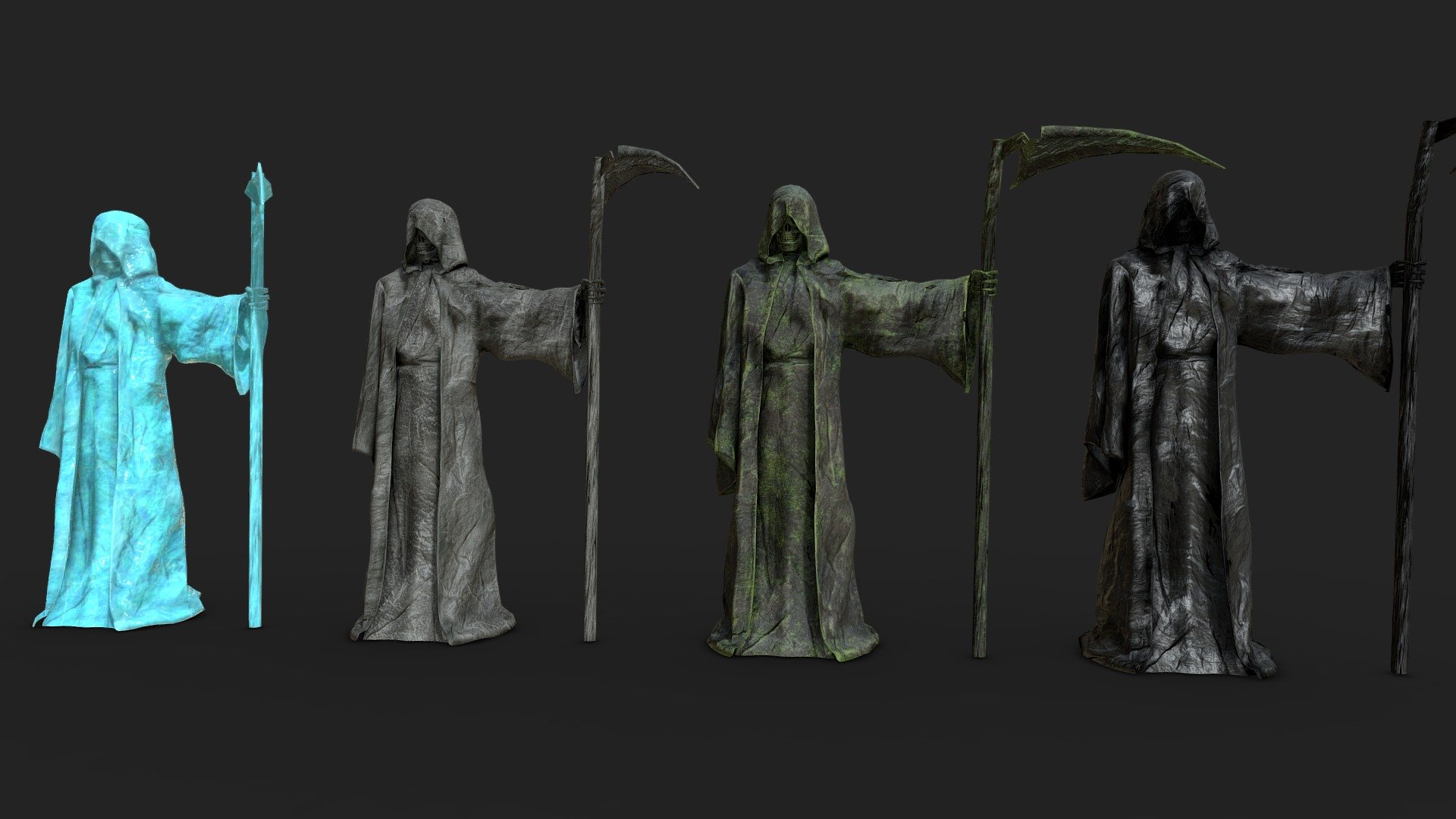 3D_Grim Reaper 3d model