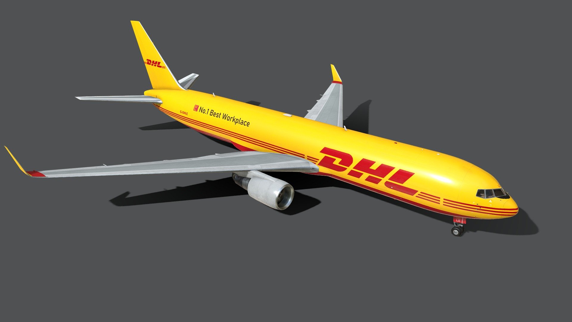 Boeing 767 300F 3d model