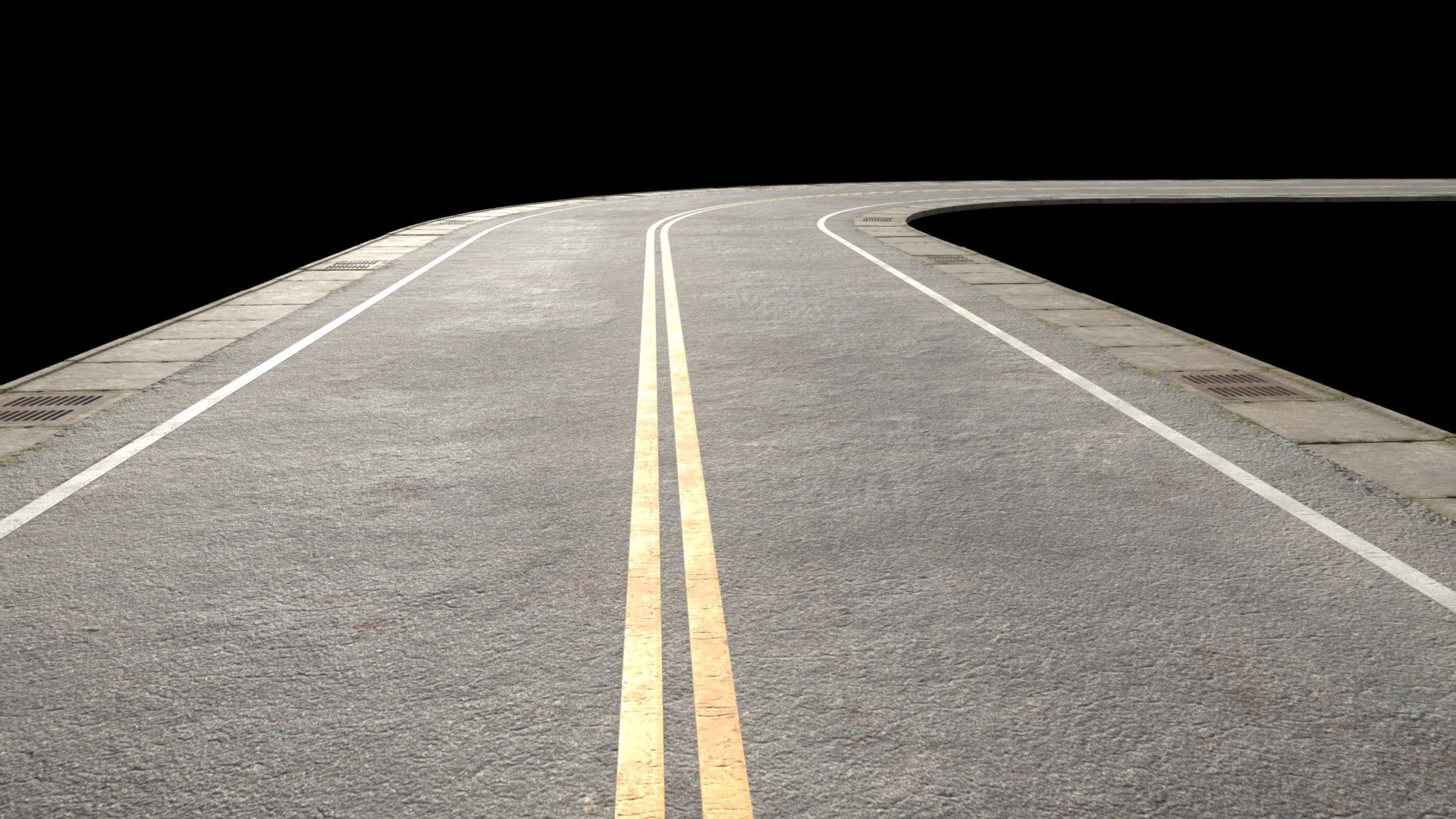 Road 3d model