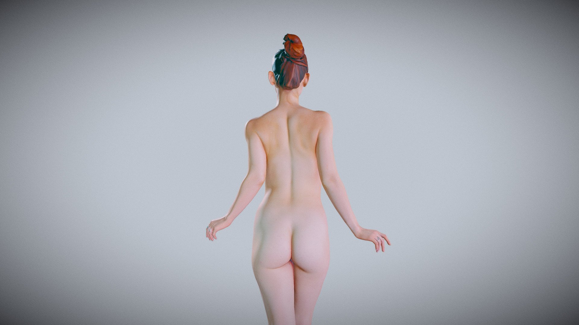 Female Standing 3d model