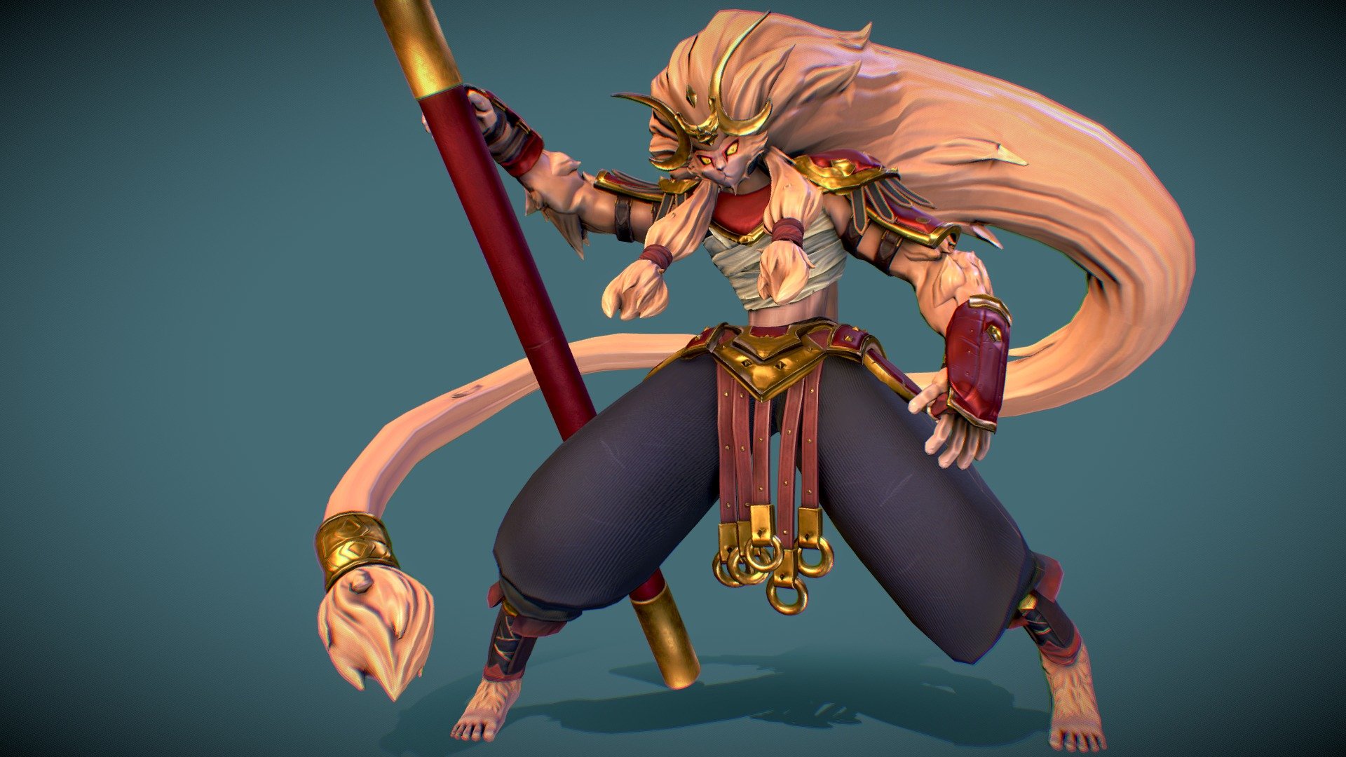 Sun Wukong 3d model