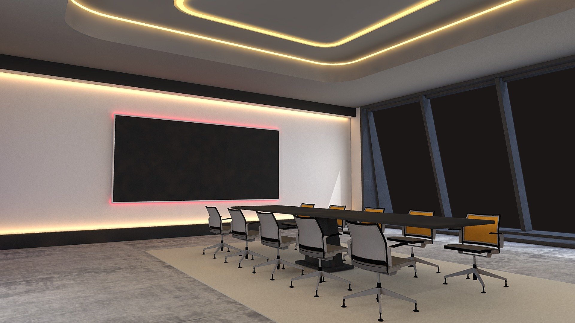 meeting room 3d model