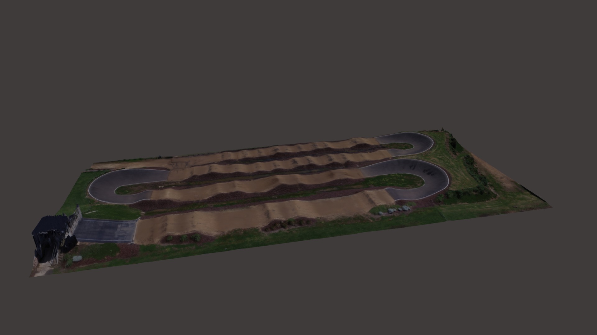 WARRNAMBOOL BMX TRACK 3d model