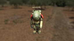 Maschinen Krieger Gashapon | 3D Scan