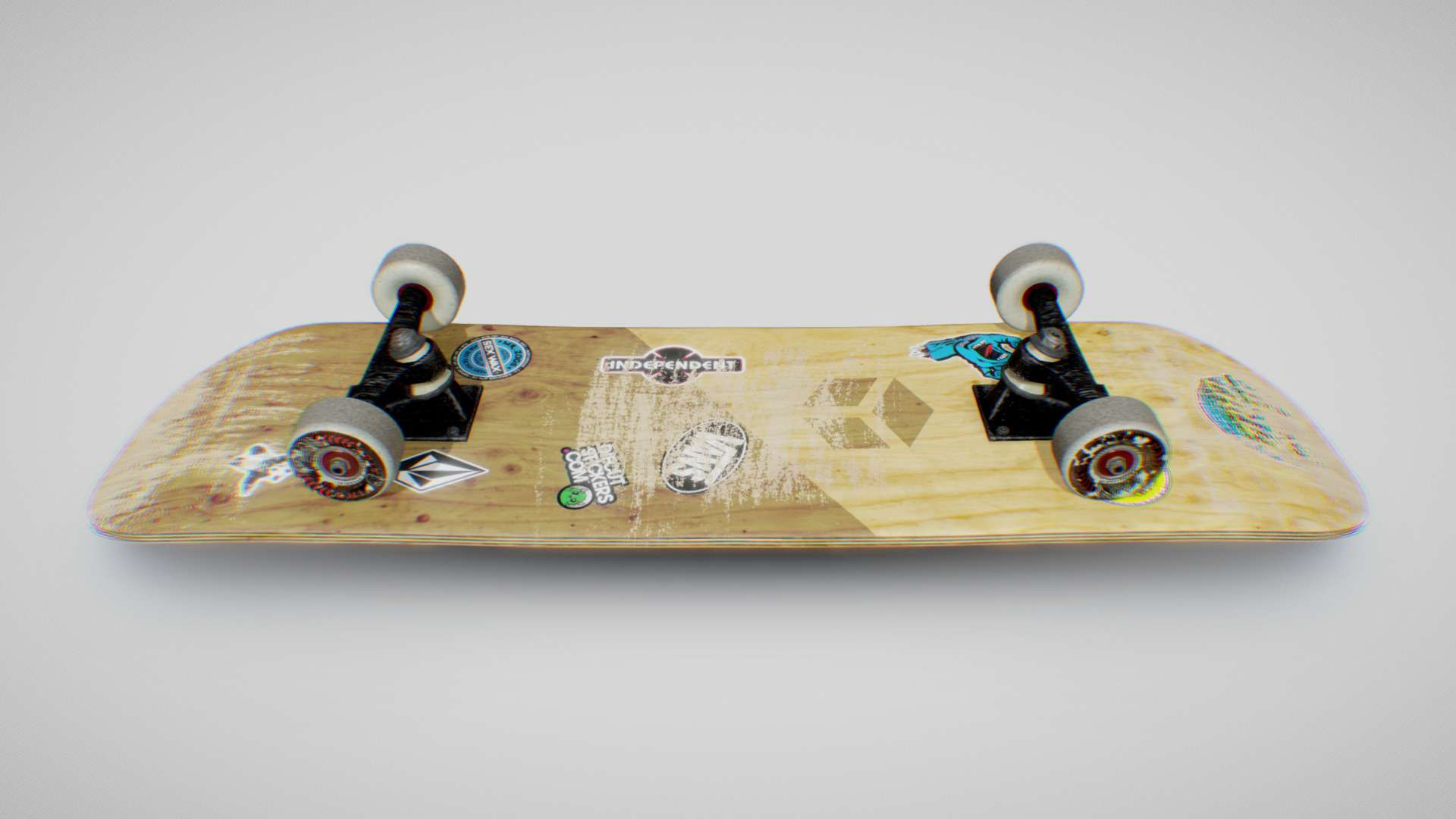 Skateboard WIP 3d model