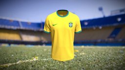 Brazil Replica World Cup Official Home Jersey