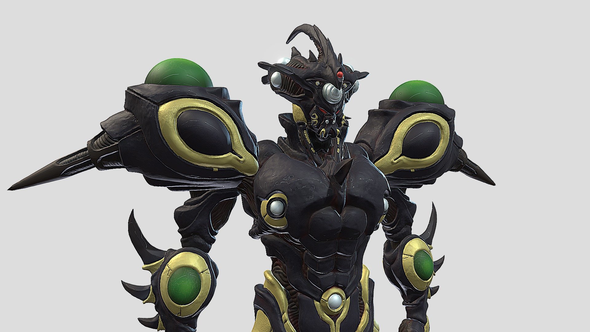 Guyver Gigantic Dark 3d model