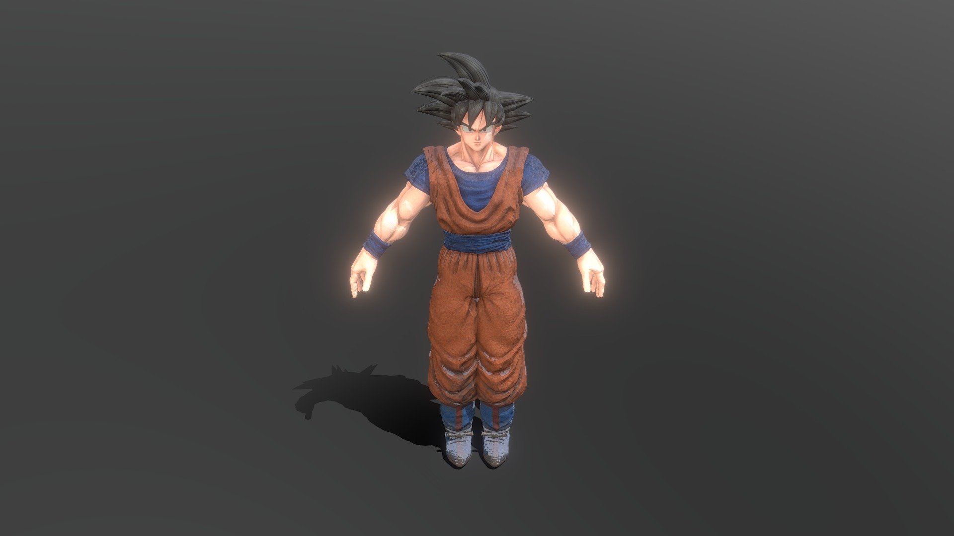 goku-jump-force 3d model