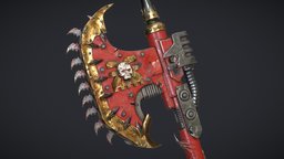 Chaos marine chainaxe