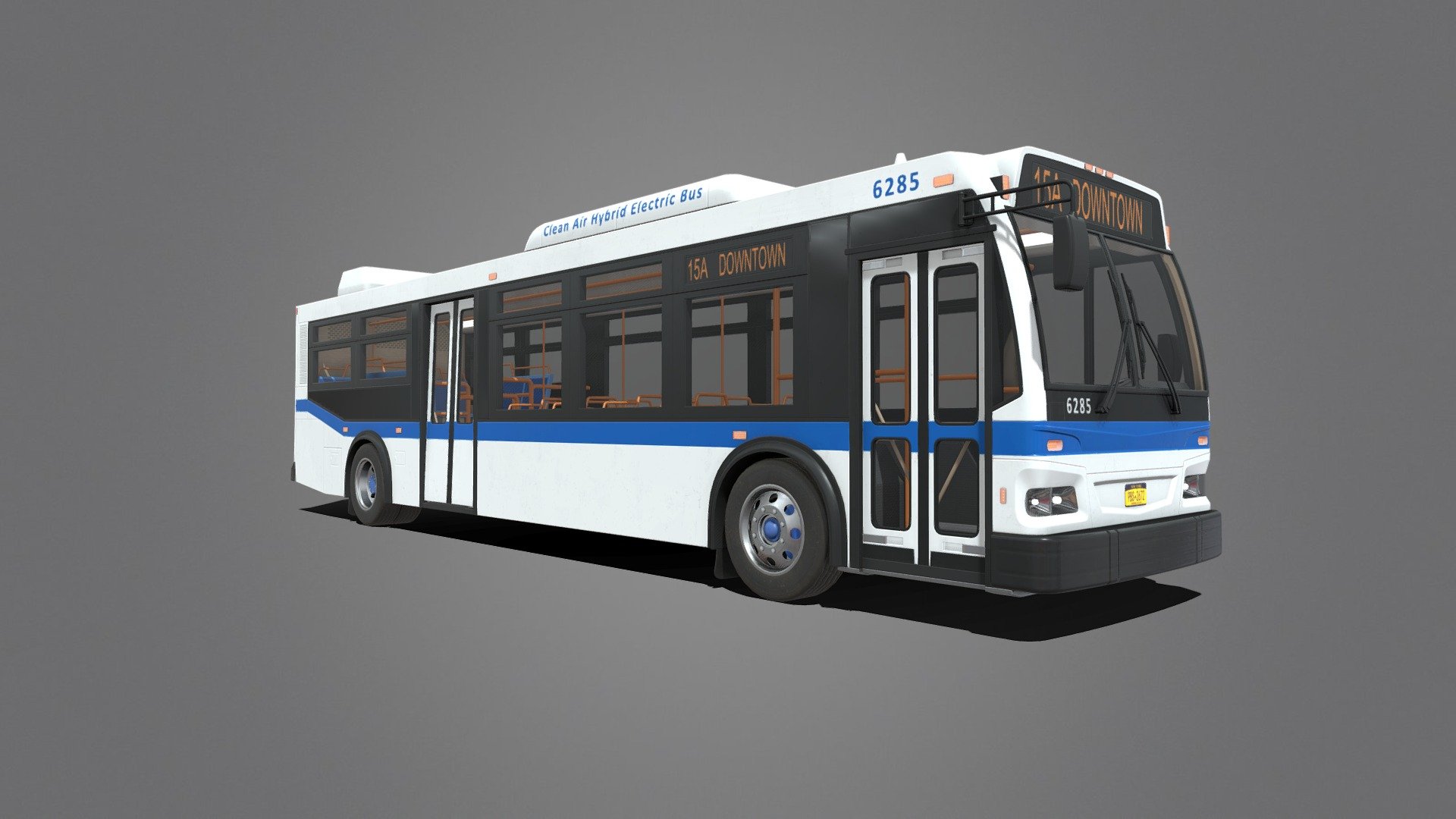 City Bus 3d model