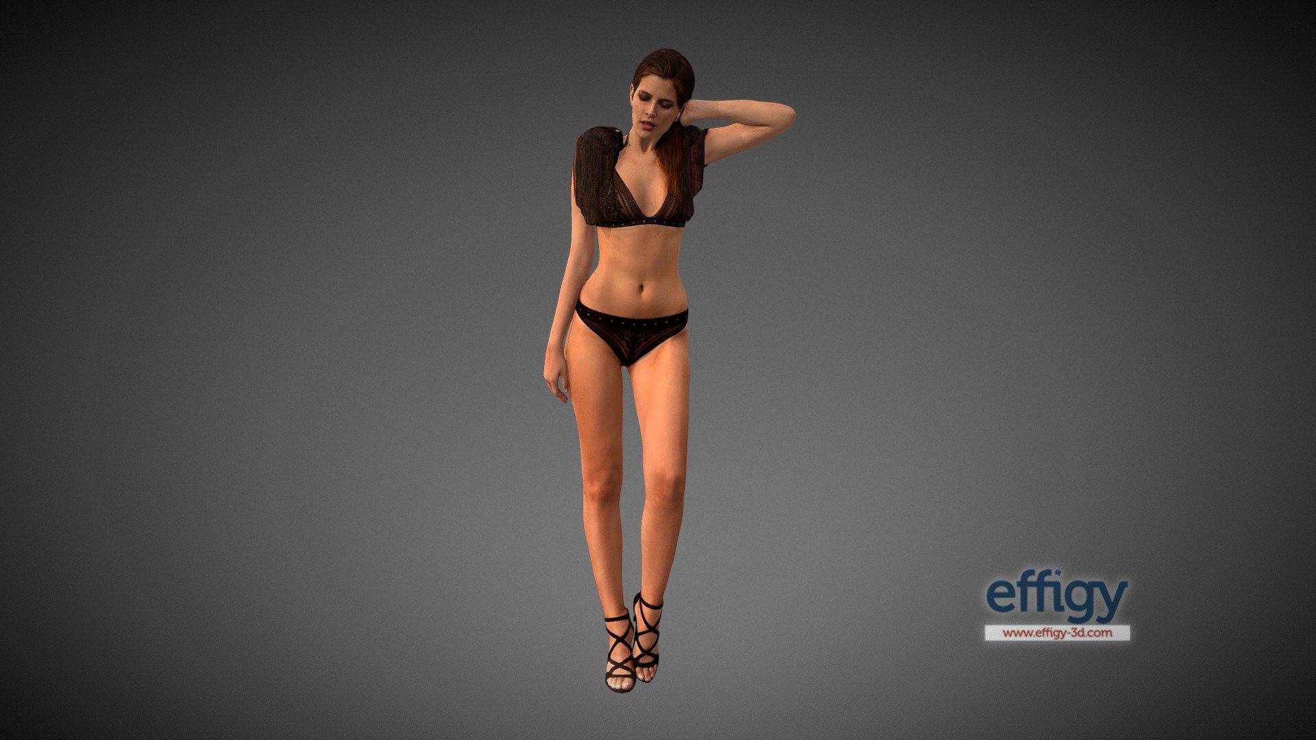 Monica pose23 3d model