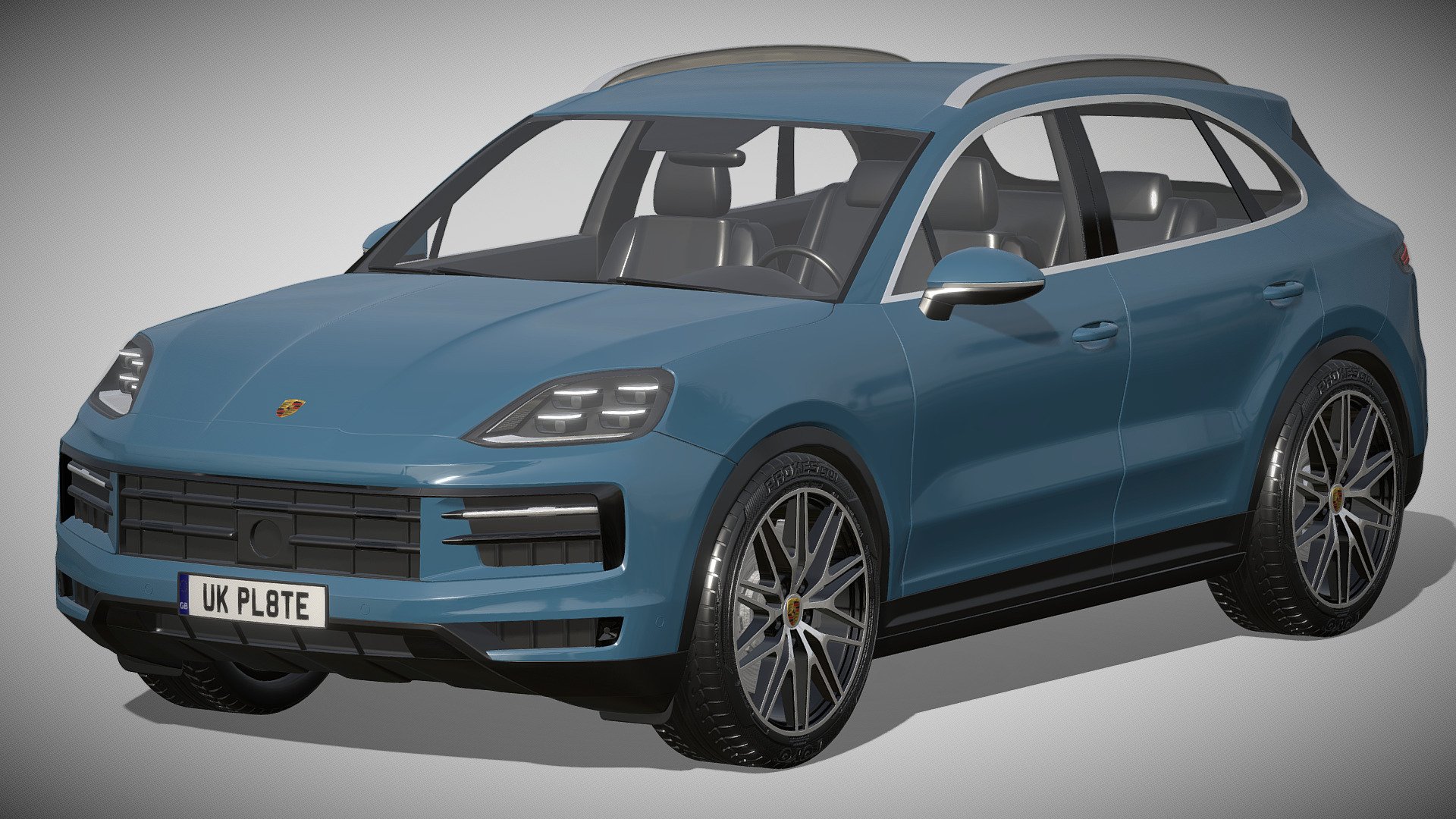 Porsche Cayenne 2024 3d model