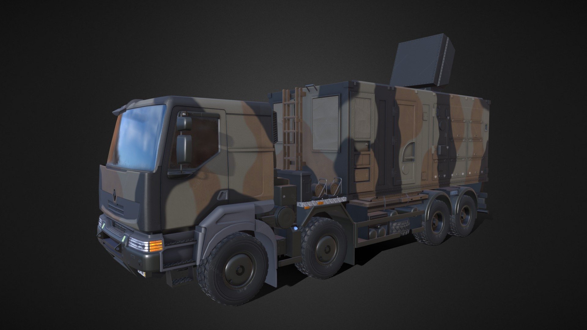 Renault Kerax Samp/T Mamba MRI 3d model