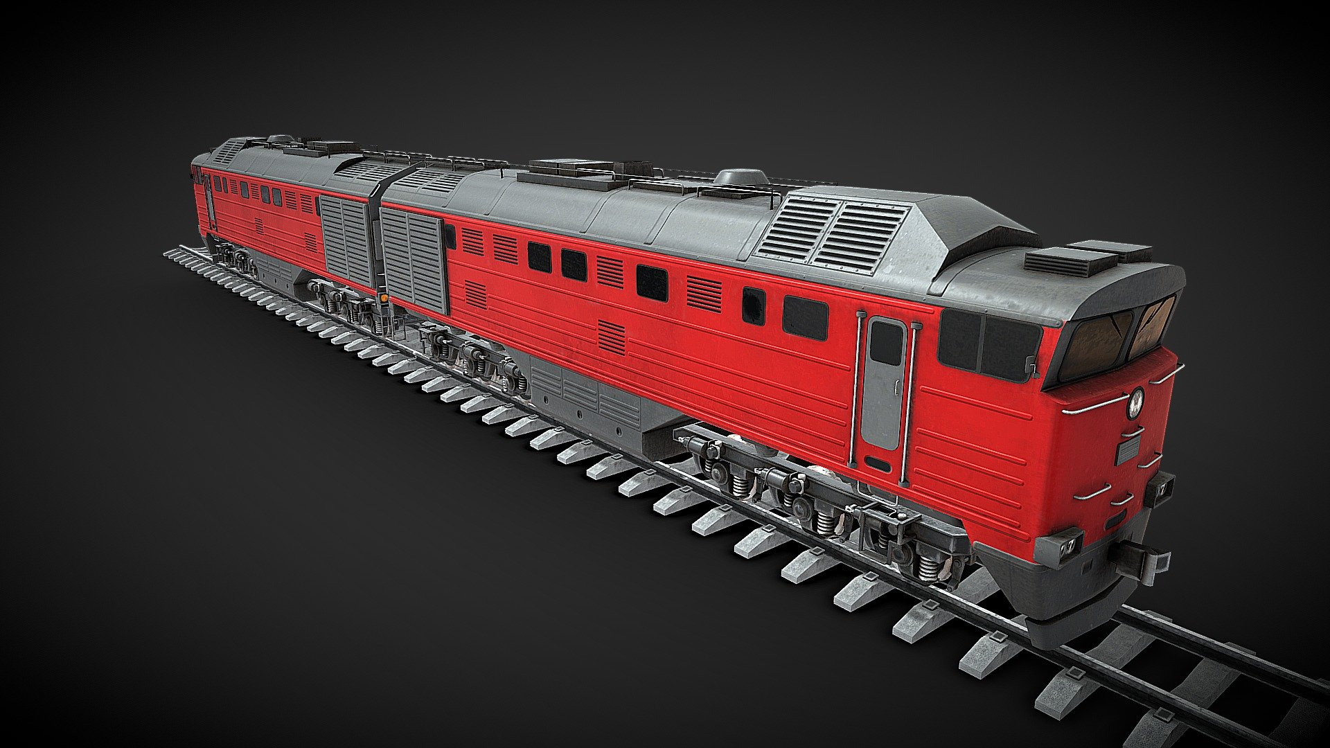 Train 3d model