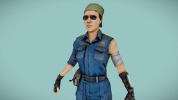 Female Mechanic Character