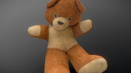 Retro teddy bear