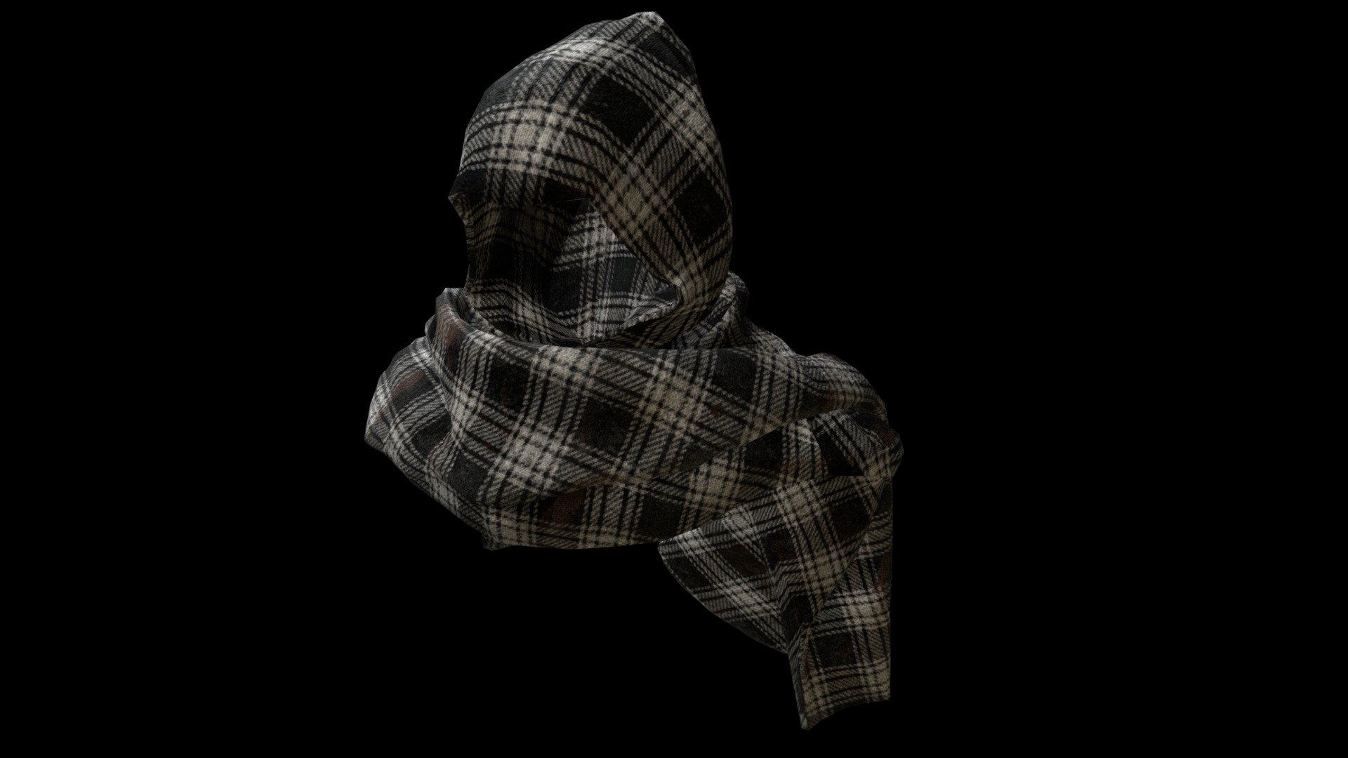 Poncho 3d model