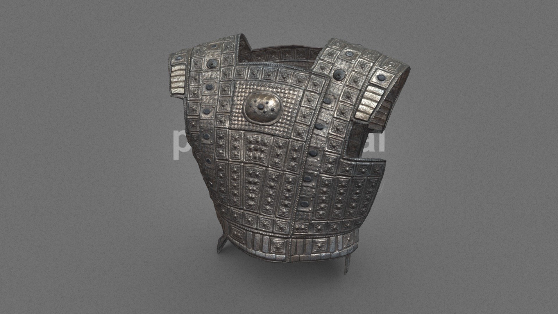 Cuirass armour 13 3d model