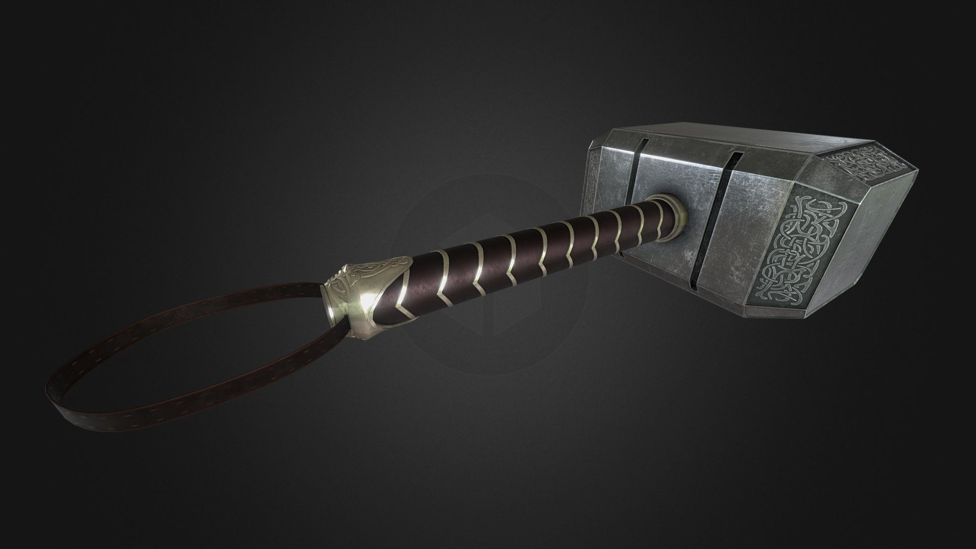 Mjolnir 3d model