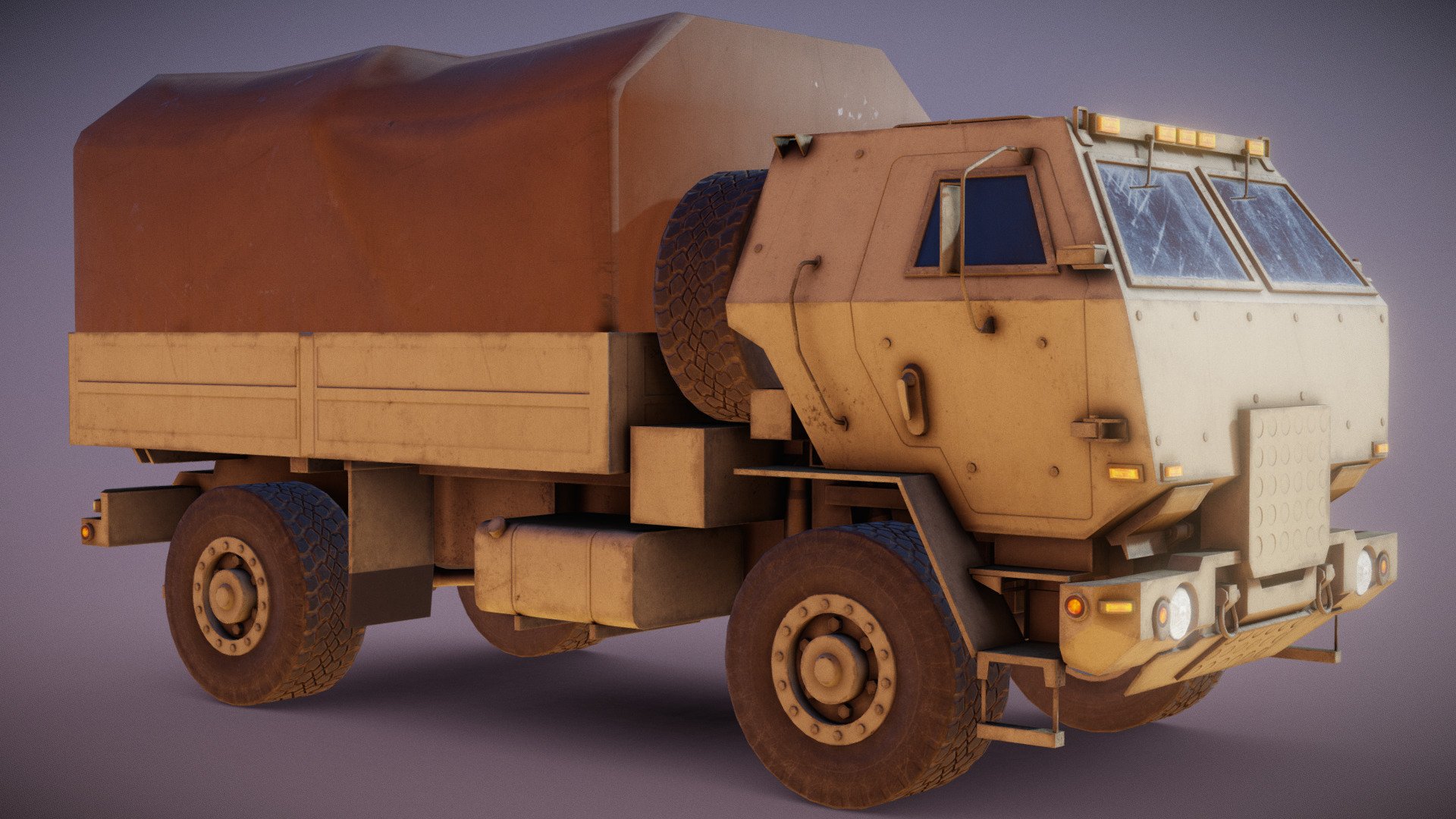 LMTV- Military Truck 3d model