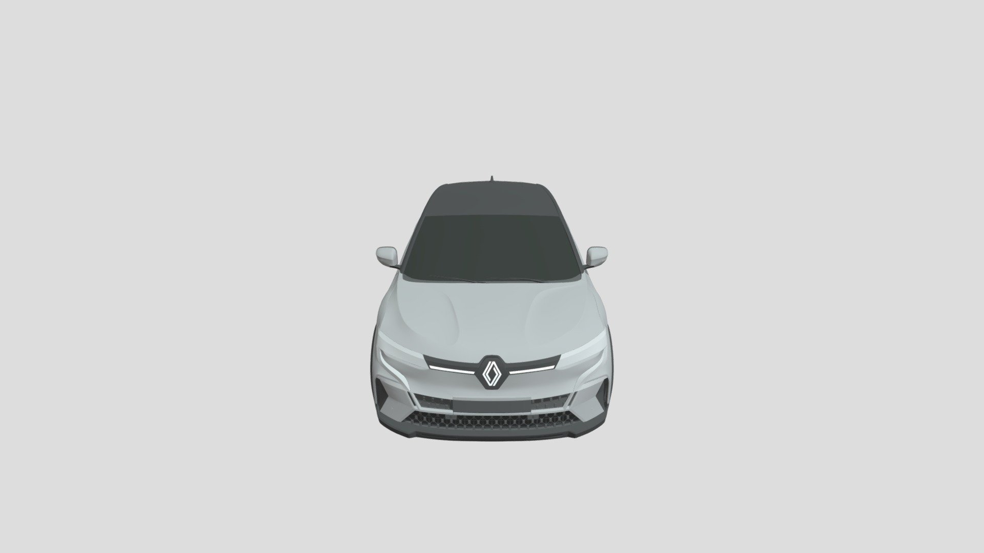 Renault Megane E Tech Techno pack 2023 3d model