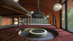 My Virtual Reality Vintage Chalet 2023 Empty