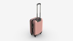 Suitcase hard shell small on wheels