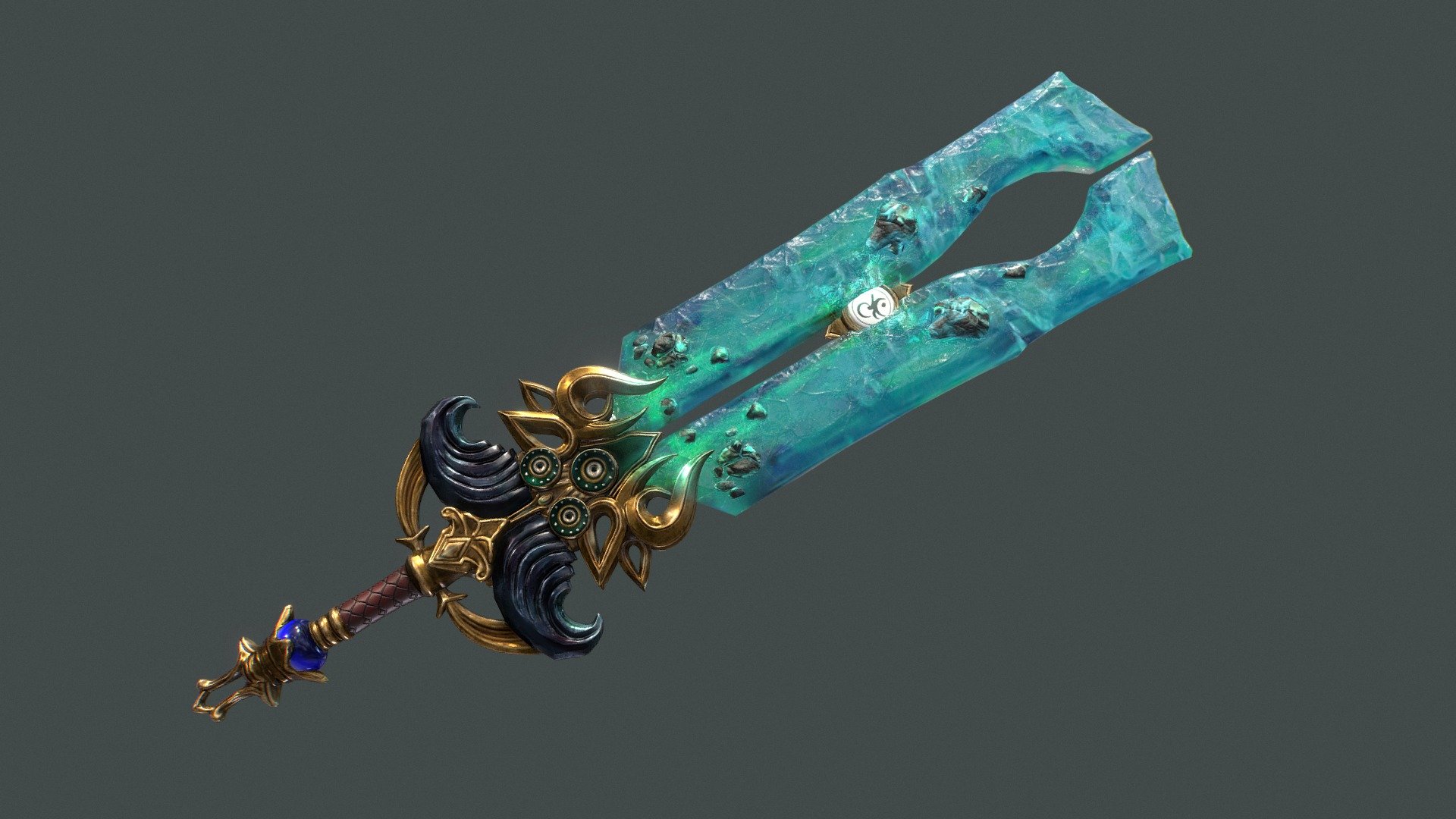 Crystal Sword 3d model