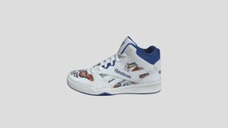 Reebok Royal BB4500 HI2 白深蓝_Q46589