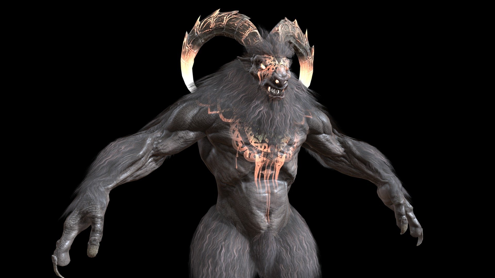 Baphomet 3d model