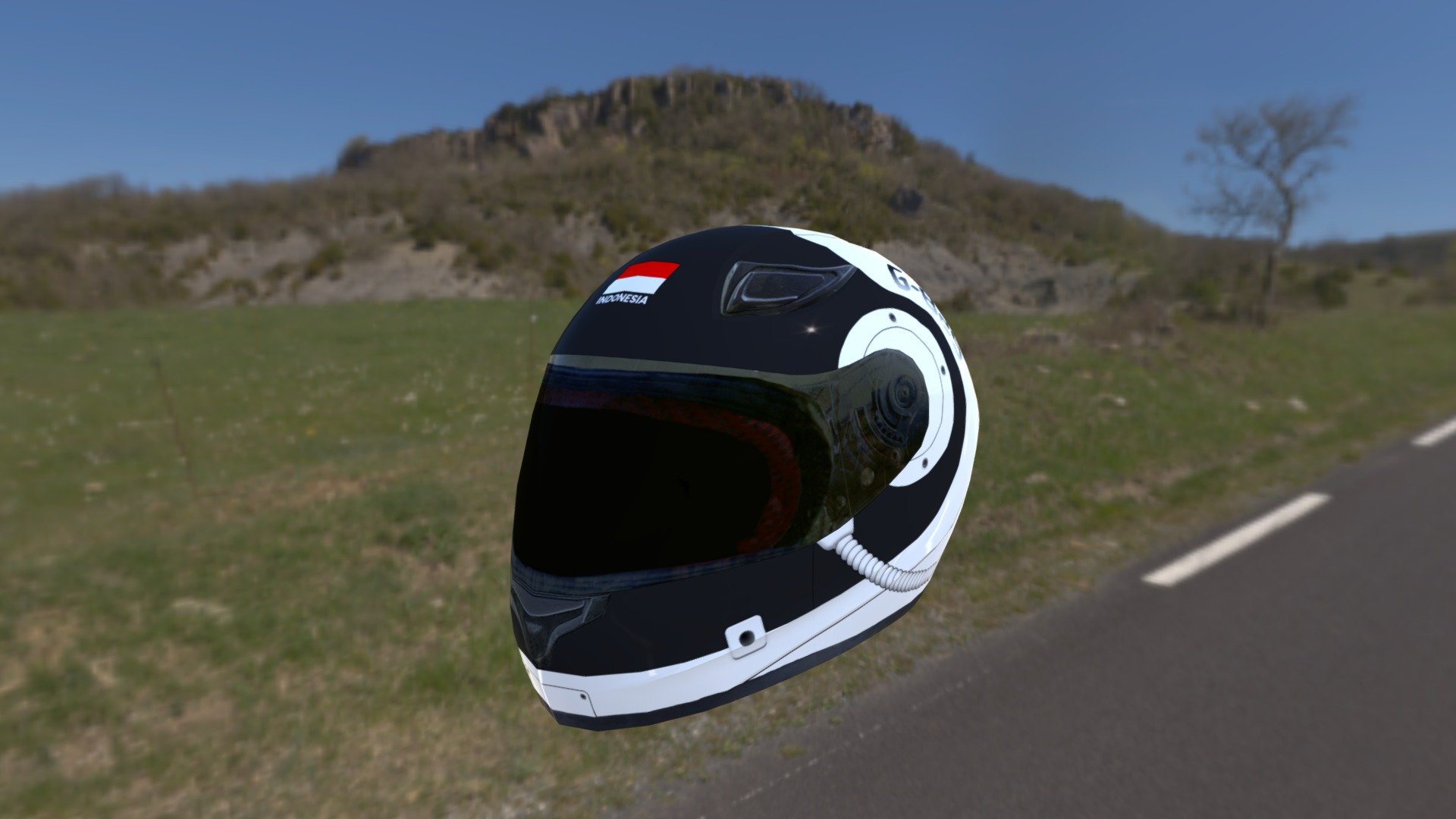 Garas Bike Helmet v.3 3d model