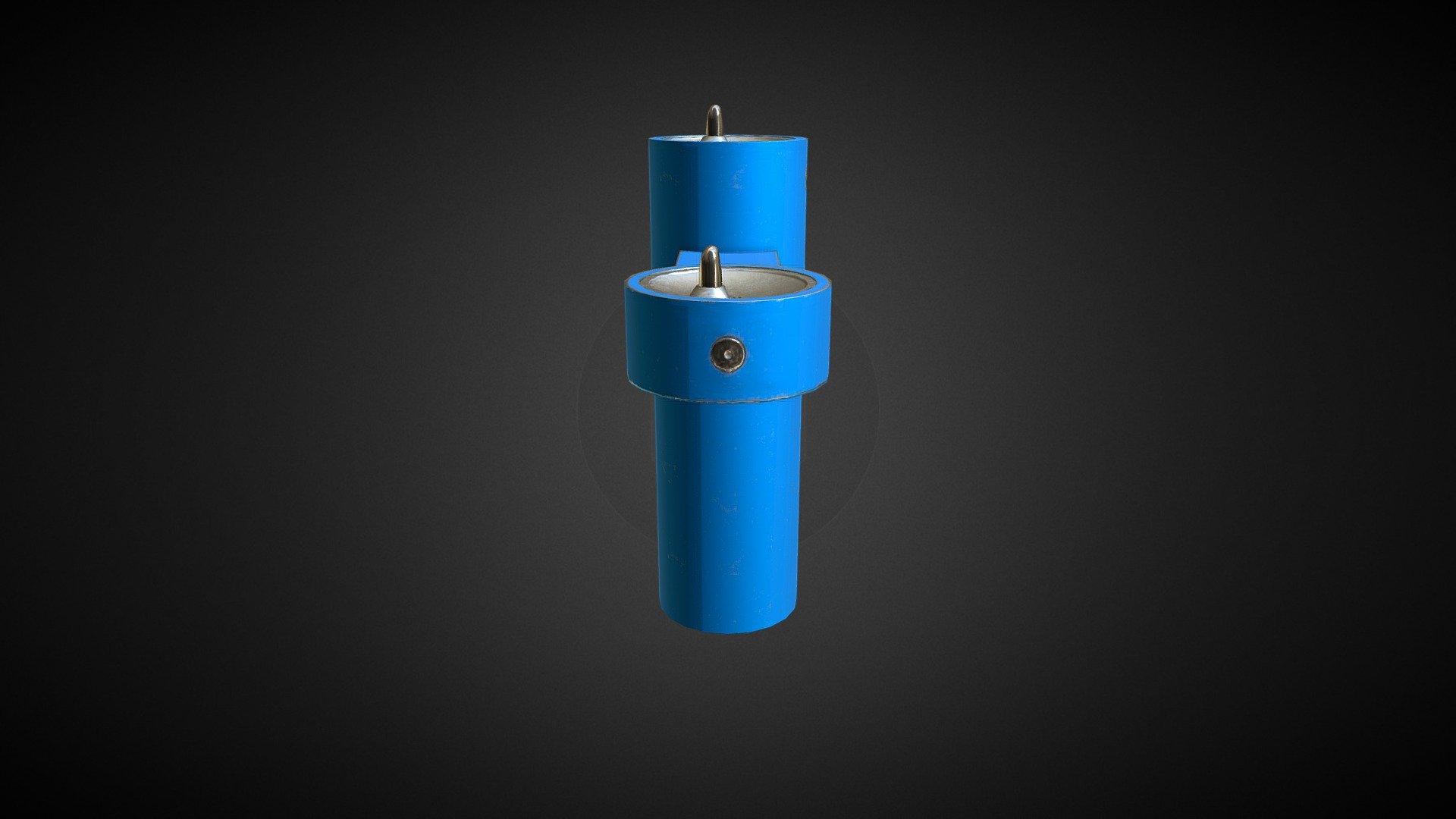 Park Drinking Fountain 3d model