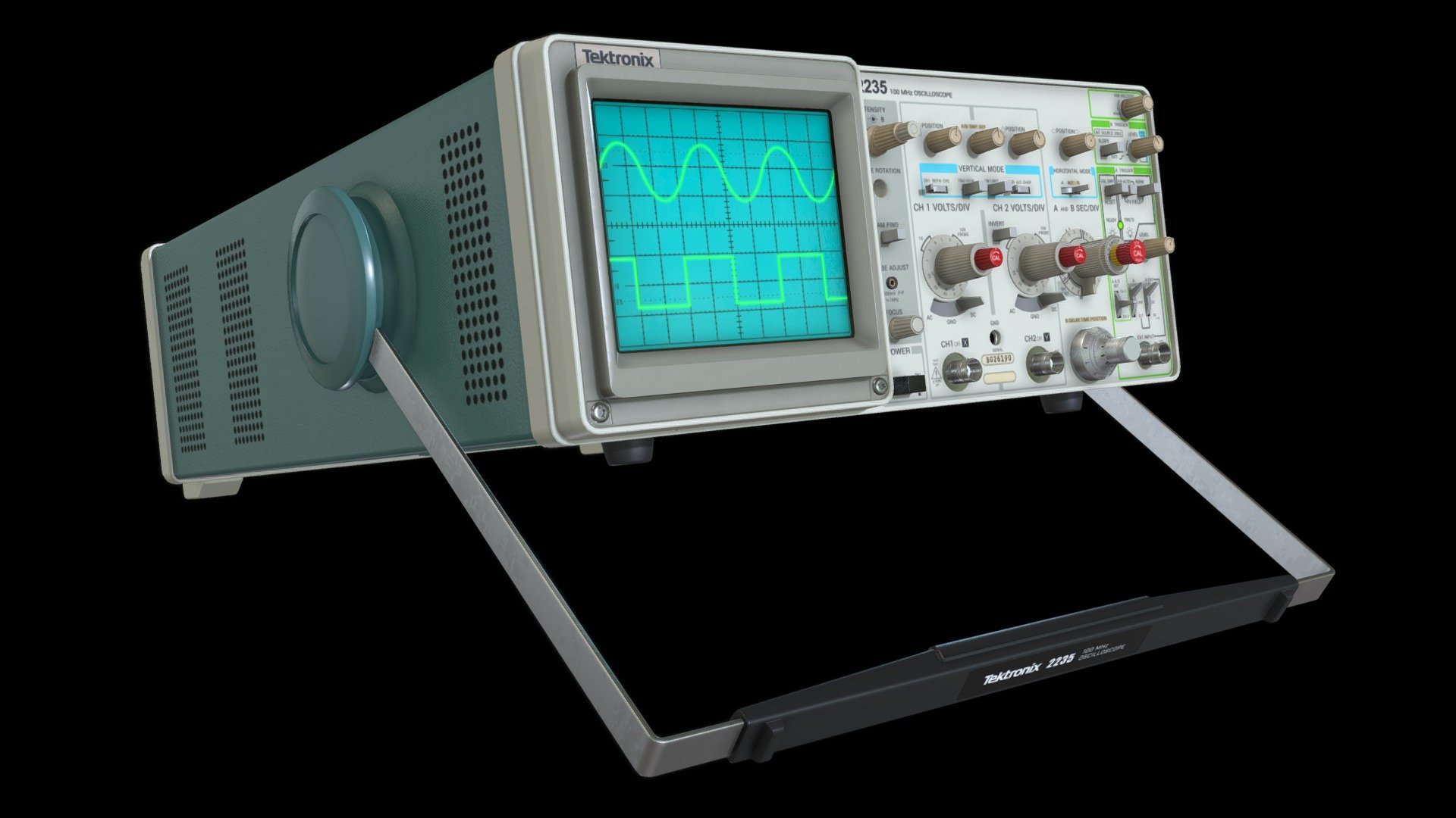 Tektronix 2235 Oscilloscope 3d model