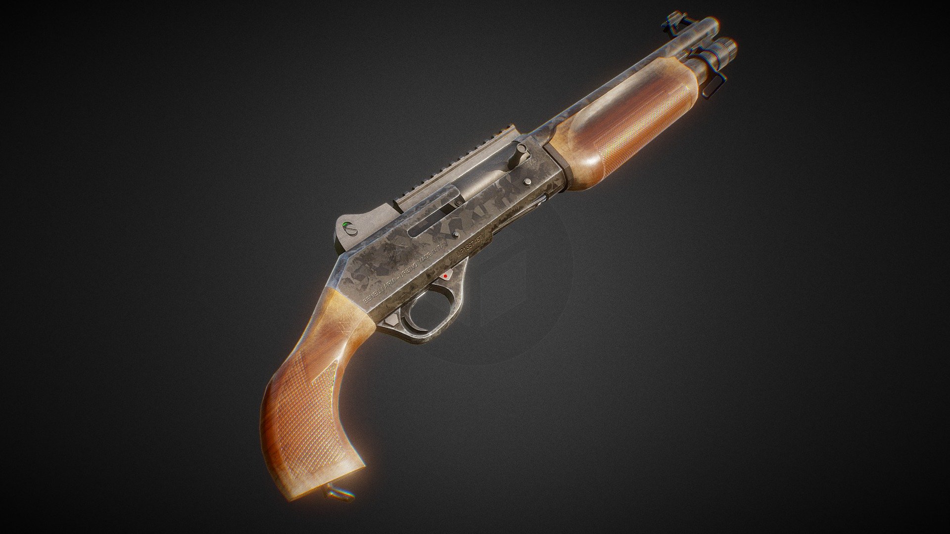 M4 Shotgun 3d model