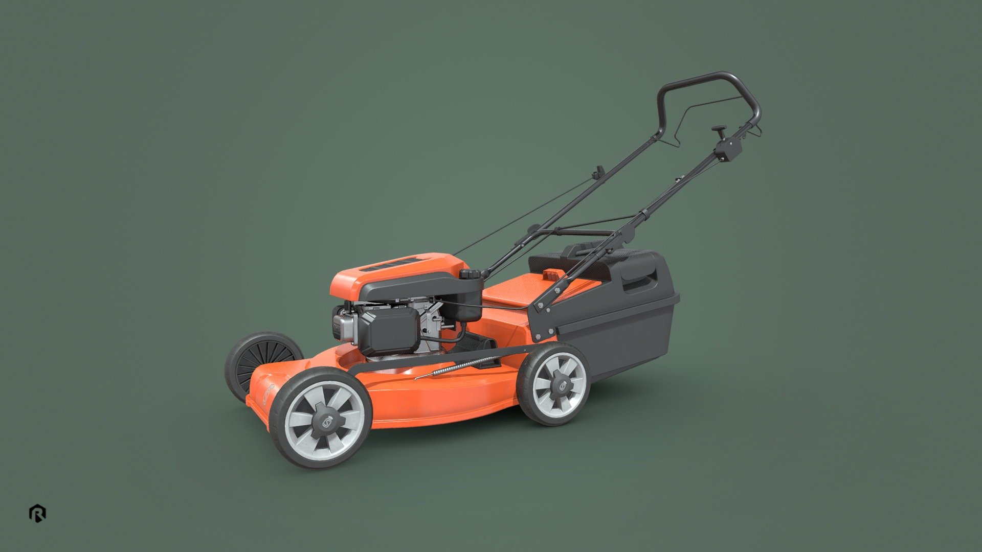 Lawn Mower 3d model