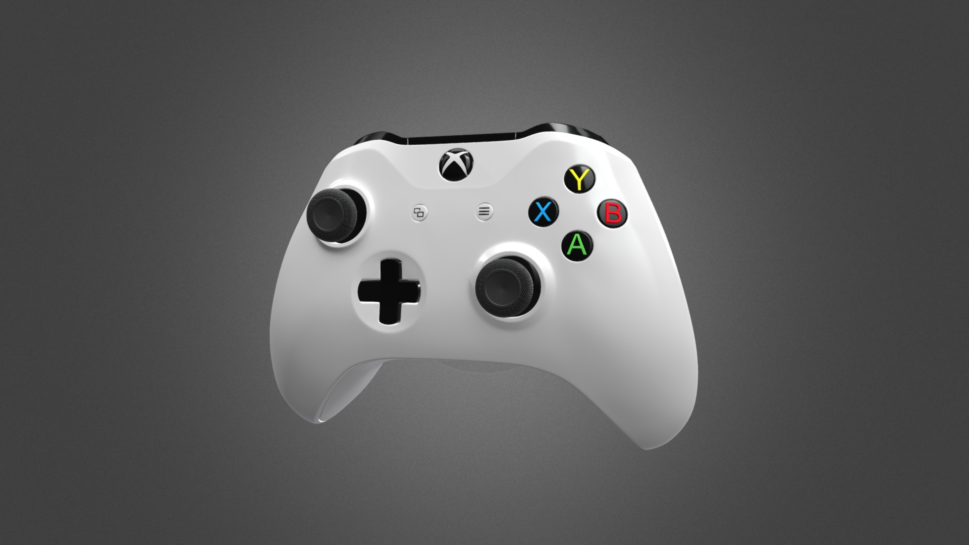 Xbox One S Controller for Element 3D 3d model