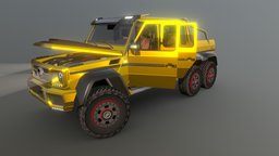 Mercedes G63 6X6 Golden