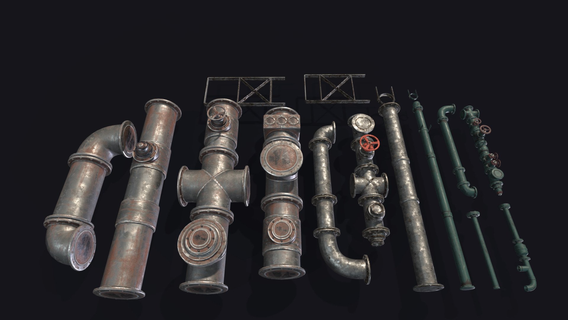 Industrial Set 3d model